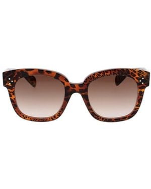 Celine Logo Sunglasses - White