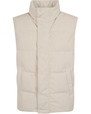 Herno Quilted Padded Gilet - White