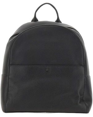 Gianni Chiarini Florence Hammered Leather Backpack - Black