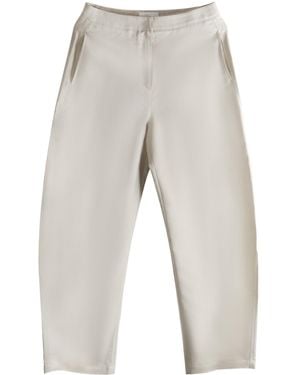 Amomento Curved Long Pants - Gray