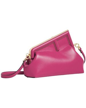 Fendi First Sma Karung Etrusco in Brown | Lyst