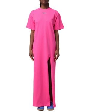 MSGM Maxi Dresses - Pink