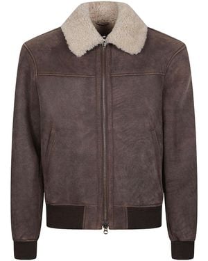 Stewart Sean Shearling Jacket - Brown