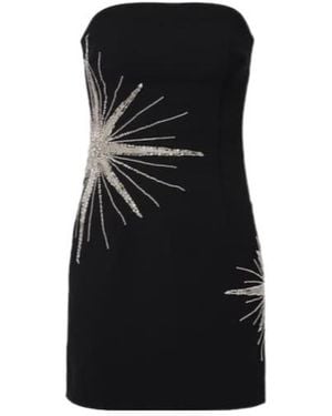 Rebecca Vallance Estella Embellished Minidress - Black