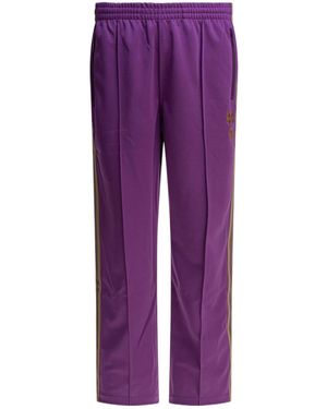 Needles X Kae Tanaka Striped Track Pants - Purple