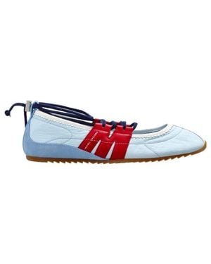 Marc Jacobs The 400 Bleeckerina Strappy Ballet Flats - Blue