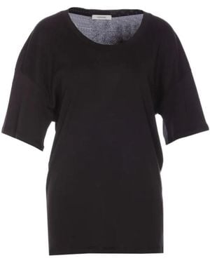 Lemaire Short-Sleeved Scoop-Neck T-Shirt - Black
