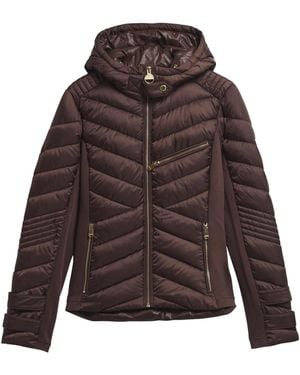 Barbour Hooded Jacket - Brown