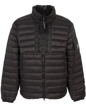 C.P. Company Quilted Jacket - Black
