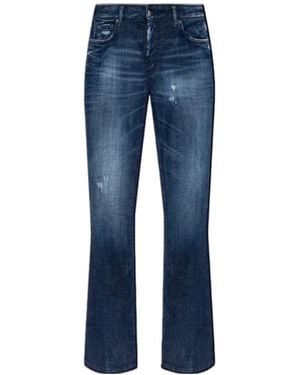 DSquared² Distressed Flared Jeans - Blue