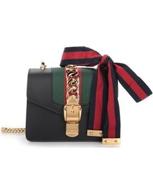 Gucci Mini Sylvie Tote Bag - Red