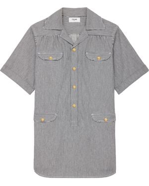 Celine Tunic Mini Dress - Gray