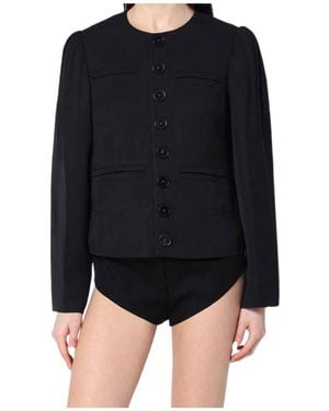 NAMACHEKO Collarless Jacket - Black