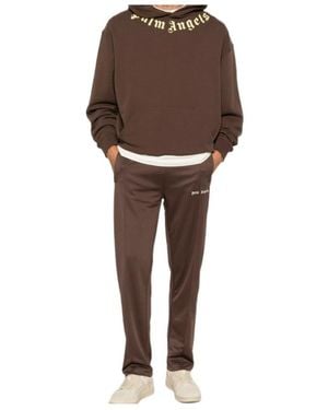 Palm Angels Logo Sweatshirt - Brown