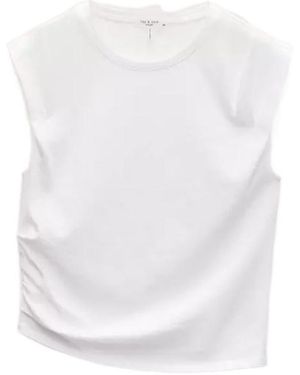 Rag & Bone Sleeveless Tops - White