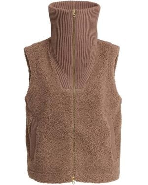 Varley Aspen Knit Vest - Brown