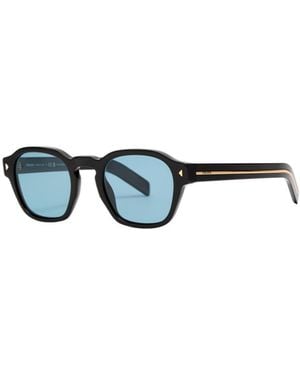 Prada Rectangular Frame Sunglasses - White
