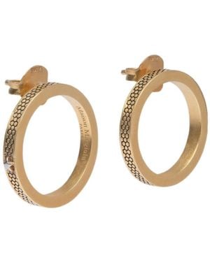 Maison Margiela Star Circular Studded Earrings - Metallic