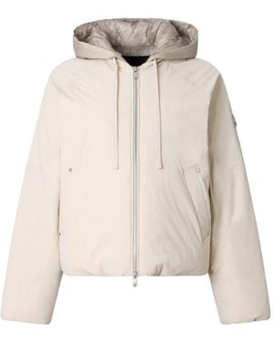 Moose Knuckles Tegan Down Bomber Jacket - Natural