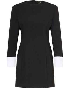 Marella Long-Sleeved Dress - Black
