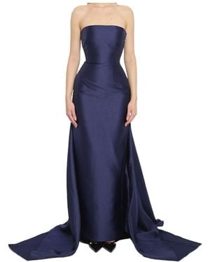 Solace London London Imani Maxi Dress - Blue