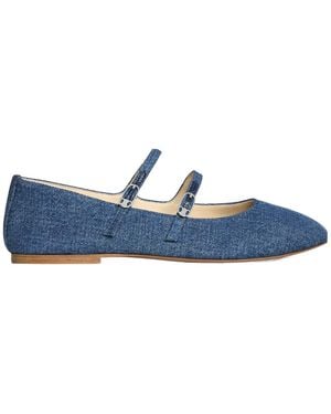Celine Les Ballerines Double Strap - Blue