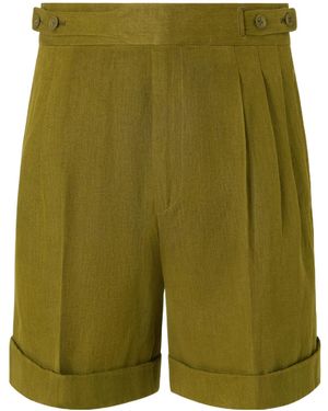 ZEGNA Pleated Shorts - Green