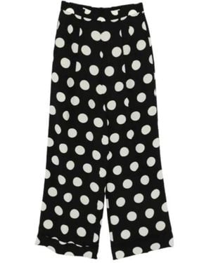 Junya Watanabe Polka Dot Pants - Black