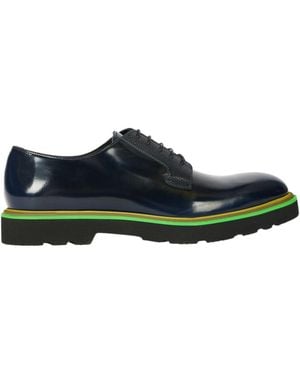 Paul Smith Ras Lace-Up Leather Derby Shoes - Green