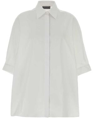 Balenciaga Collared Shirt - White