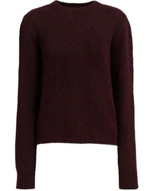 Maison Margiela Wool Knit Crewneck Jumper - Brown