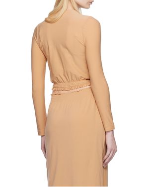 ShuShu/Tong Elastic Fitted Cardigan - Natural