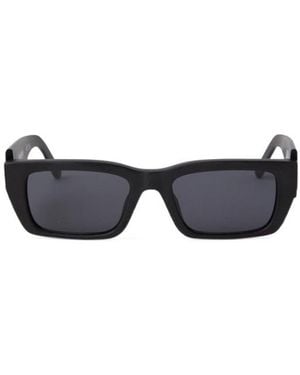 Palm Angels Rectangular Sunglasses - White
