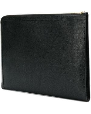 Thom Browne Zipped Document Case - Black