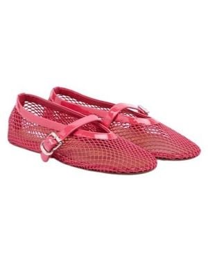 Alaïa Exquisite Mary Jane Shoes - Pink
