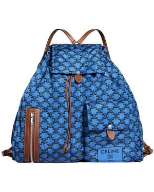 Celine Backpack Padded - Blue