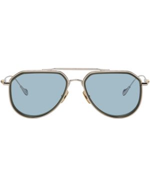 Cutler and Gross Cutler And Gross X The Great Frog Triumph Aviator Sunglasses - Blue