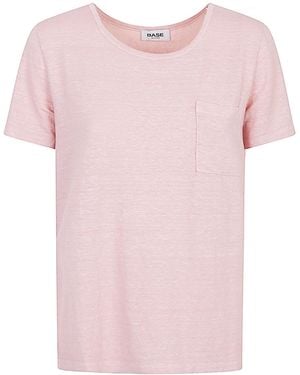 Baserange Crew Neck T-Shirt - Pink