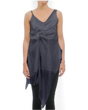 Marc Le Bihan Pleated Detail Sling - Blue