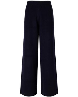 Allude Casual Long Trousers - Blue