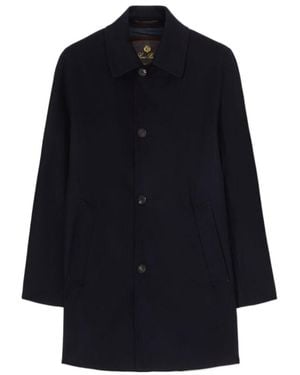 Loro Piana Single-Breasted Coat - Blue