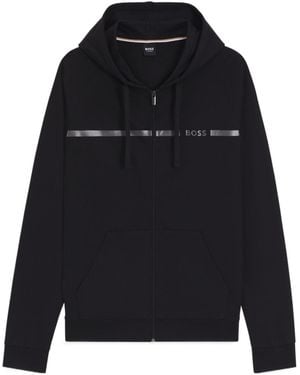 BOSS Boss Zip-Up Drawstring Jacket - Black
