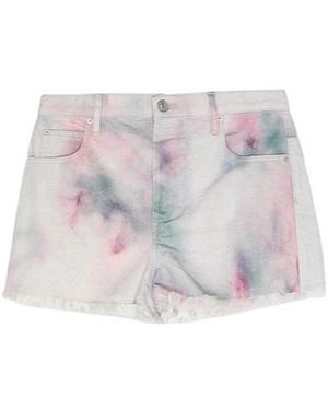 Isabel Marant Denim Shorts - Grey
