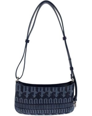 Palm Angels Giorgina Logo Shoulder Bag - Blue