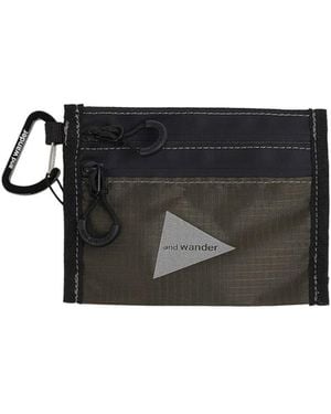 and wander Mini Wallet - Black