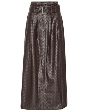 ROTATE BIRGER CHRISTENSEN Dax Skirt Ld61 - Brown