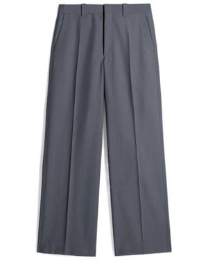 Lemaire Tailored Straight-Leg Trousers - Blue