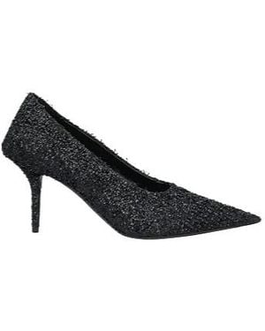 Balenciaga Minimalist Stiletto Heels - Black