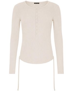 Ann Demeulemeester Hamar Serafino T-Shirt - White