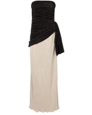 Jonathan Simkhai Laia Plissé Bustier Dress - White